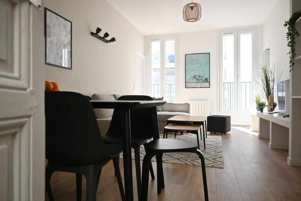 Magnifique Appartement T4, Plage Des Catalans 马赛 外观 照片