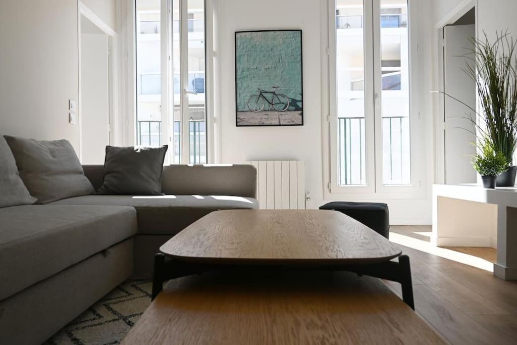 Magnifique Appartement T4, Plage Des Catalans 马赛 外观 照片